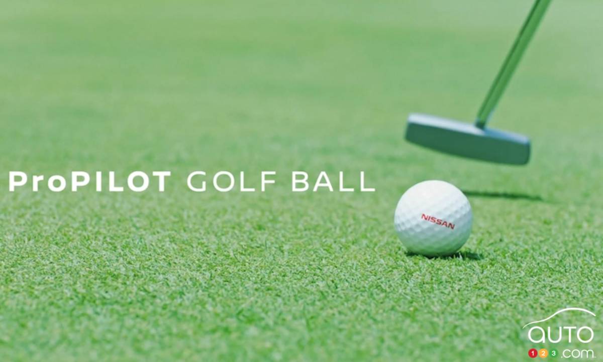 ProPilot 2.0 : Nissan développe une balle de golf qui trouve la coupe à tout coup
